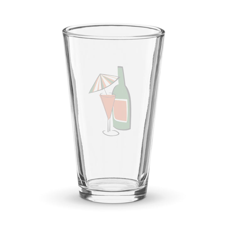 Shaker pint glass